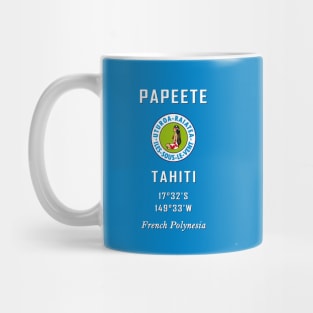 Bora Bora Tahiti Papeete Moorea Polynesie Pacifique Surf France Mug